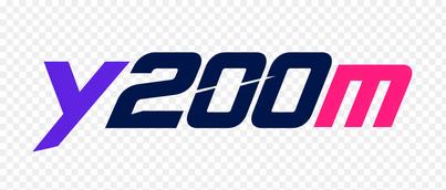 Logo y200m platform hiburan digital Indonesia